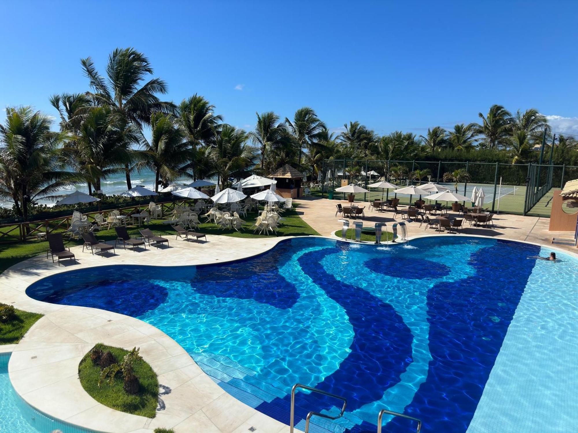 Flat Guarajuba 4 Quartos Terreo A Beira Mar - Pe Na Areia - Governanca Com Arrumadeira E Wi Fi Inclusos Apartment *